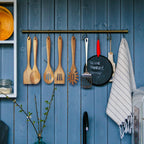 Norevo 5-piece acacia wooden spoon and utensil set